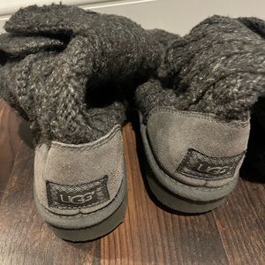 Grey UGG boots